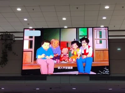 LED screen for advertising indoor in Shanghai Huigu White Cat Technology Park