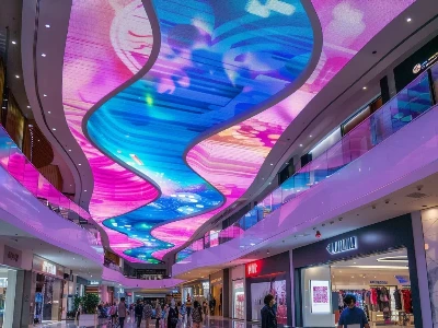 City's New Landmark: LED Sky Screen