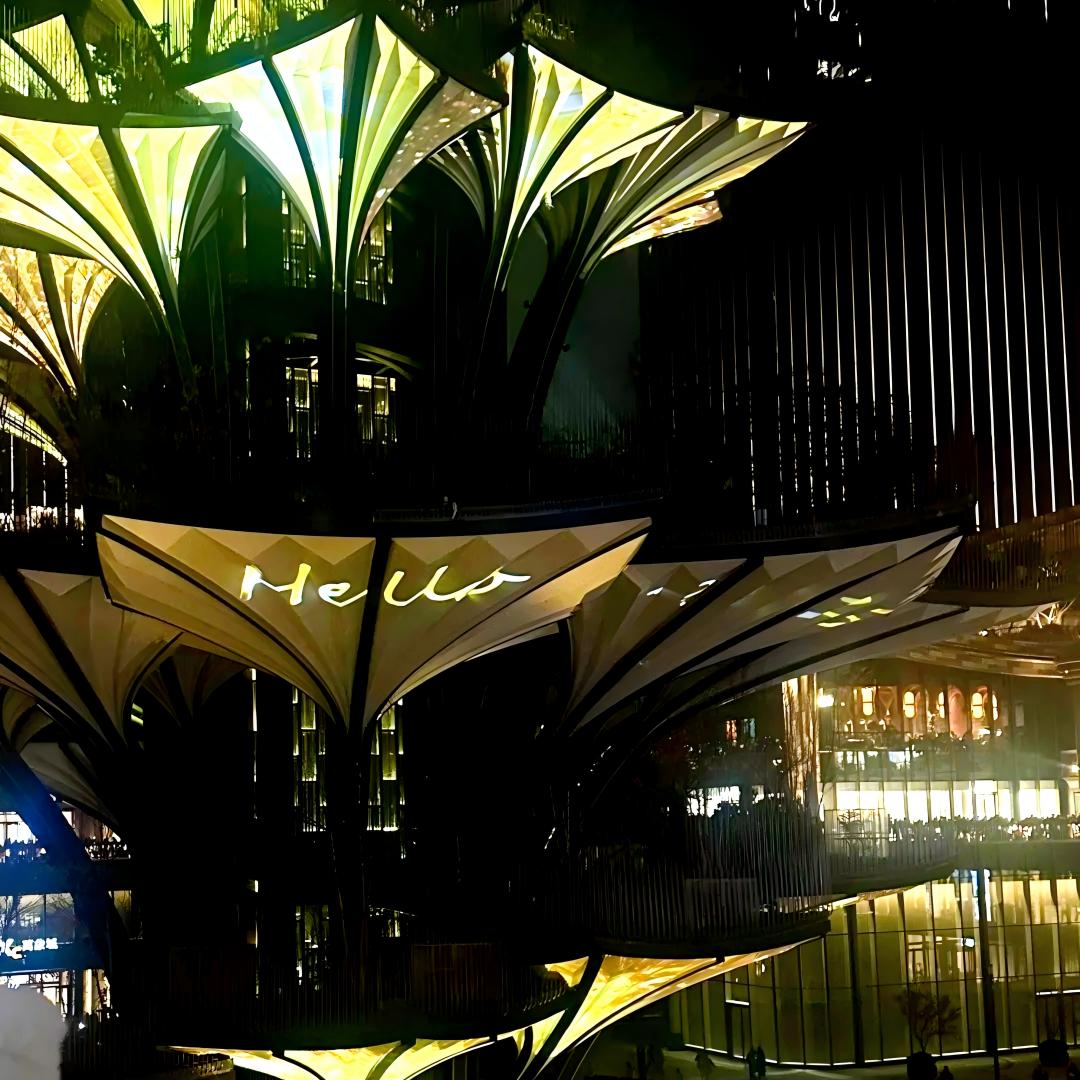 Mall LED Tree of Life Screen